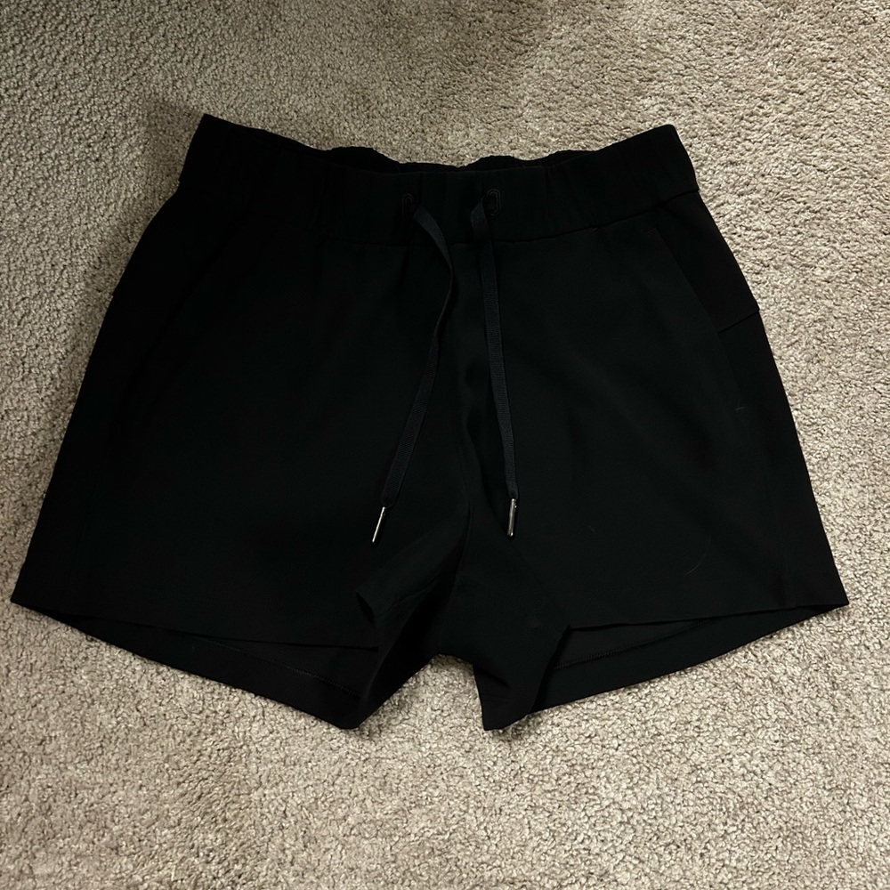 Lululemon Black Drawstring Shorts
